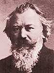 Retrato de Brahms.