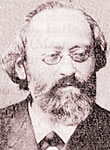 Retrato del compositor Max Bruch.