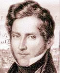 Retrato del eximio compositor Gaetano Donizetti.