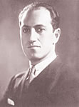 Fotografía del gran compositor George Gershwin.