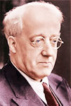 Fotografía del compositor Gustav Holst.