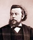 Retrato del compositor Mussorgsky.
