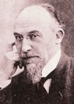 Fotografía del maestro Erik Satie.