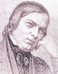 Retrato del compositor Schumann.