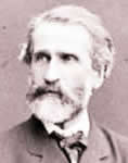 Retrato del maestro Giusseppe Verdi.