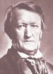 Retrato del maestro Richard Wagner.